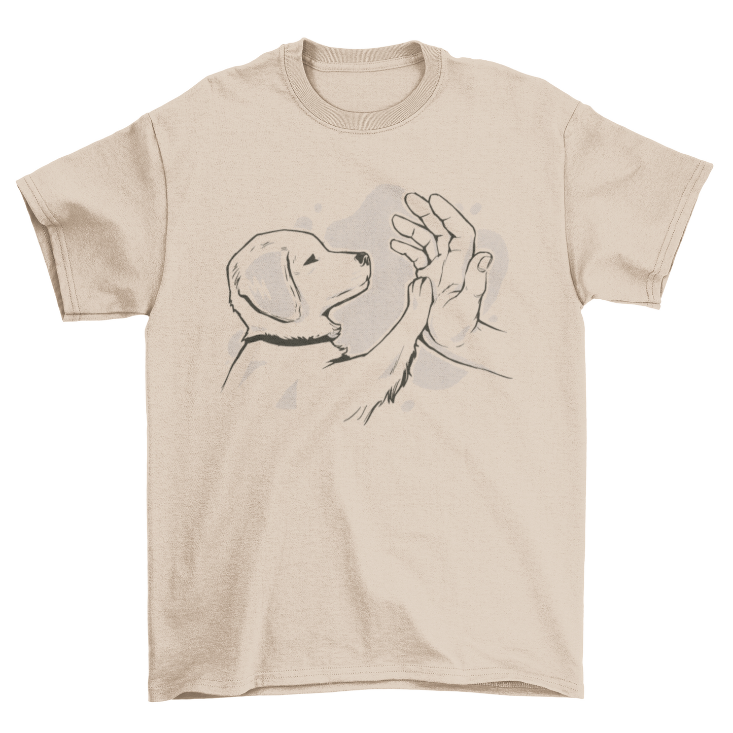 Puppy paw t-shirt